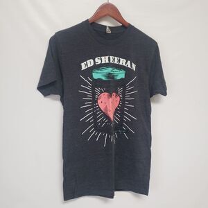 Ed Sheeran TShirt Mens M Gray‎ Heart In A Jar I Wont Let You Go Music Casual
